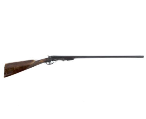 A side by side .410 hammer action shot gun, cylinder &amp; cylinder, serial number 4335 (unknown make)