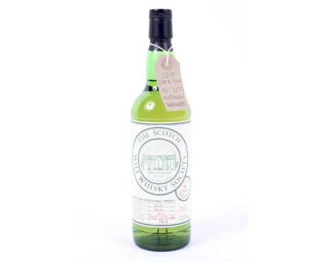 The Scotch Malt Whisky Society, Old Pulteney, Cask 52.17, distilled 1984, bottled 2003, 18 years, 52.7% vol, 70cl