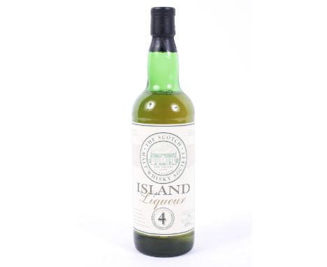 The Scotch Malt Whisky Society, Island Liqueur, cask 4, produced by the Drambuie Liqueuer Co.Ltd for the Scotch Malt Whisky S