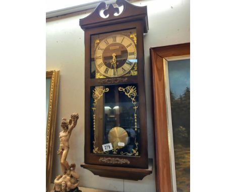 A modern President wall clock COLLECT ONLY