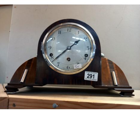 A lovely Art Deco mantle clock - Collect only
