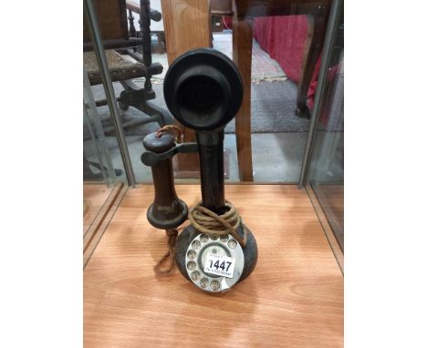 A 19th Century No 22 Candlestick Telephone 
