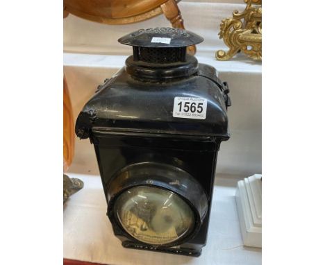 The Adlake non sweating railway lamp 