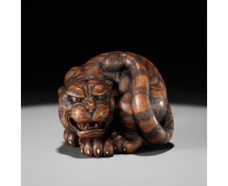 ADAM BLAND: THE YEAR OF THE TIGERBy Adam Bland, signed with the artist's initialsUnited Kingdom, 2023Beautifully carved as a 