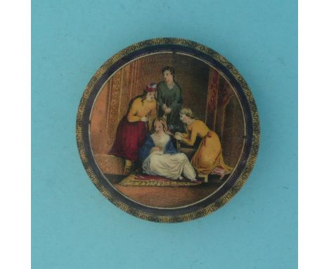 The Bride (97) small (potlid  pot lid  prattware) 