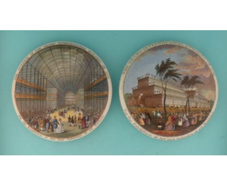 Interior of the Grand International Building of 1851 (136) and Grand International Building of 1851 (133) (2) (potlid  pot li