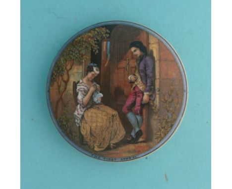 The First Appeal (329A) medium (potlid  pot lid  prattware) 