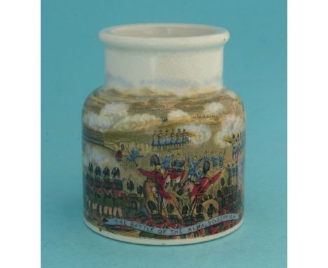 The Battle of the Alma, 20th September 1854 (74) Illustrated (potlid  pot lid  prattware) 