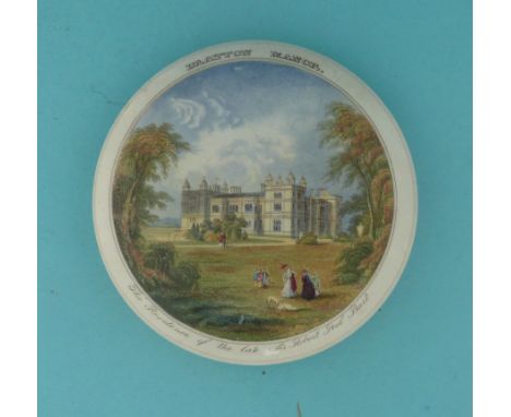Drayton Manor (179) large (potlid  pot lid  prattware) 