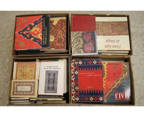 AN EXTENSIVE LIBRARY OF ORIENTAL CARPETS AND TEXTILES, mainly 20th century, approximately two hundred volumes, together with 