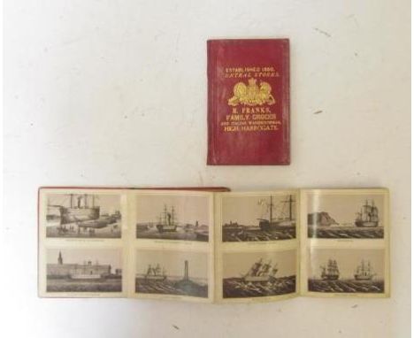 24 VIEWS OF H.M. INDIAN TROOP SHIP TRIP TO INDIA & BACK, R Wilkings, photo-lithographic views WITH H Franks, Family Grocer, H