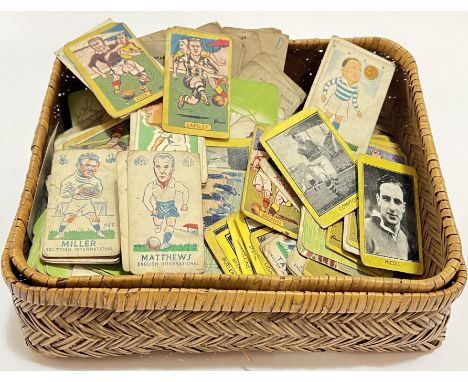 A large quantity of vintage cigarette cards, mainly Football Stars (Scottish/English football), including St Mirren, Hearts, 