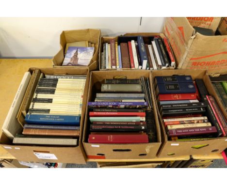 Art reference &amp; architecture. Collection of books from the library of architectural historian