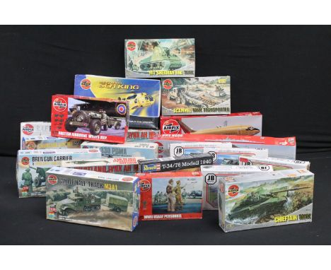 20 Boxed 1/72-1/144 scale plastic model kits to include Airfix, JB Models and Revell examples featuring 15 x Airfix kits incl