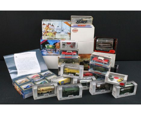 27 Boxed diecast models to include 11 x EFE Exclusive First Editions, 10 x Matchbox The Dinky Collection, 3 x Matchbox Herita