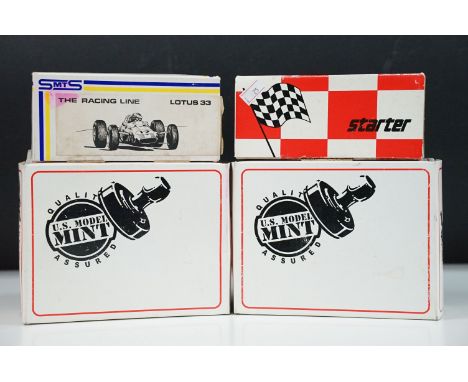 Four boxed diecast and white metal models to include 2 x US Model Mint diecast models featuring US-19A International KB-12 Gr