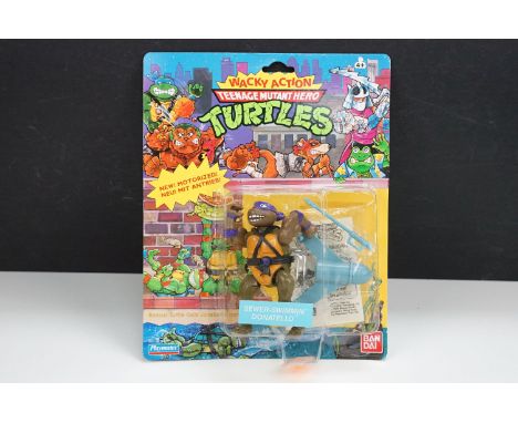 Teenage Mutant Ninja Turtles - Carded Playmates Bandai Wacky Action Sewer Swimmin' Donatello figure, Teenage Mutant Hero Turt