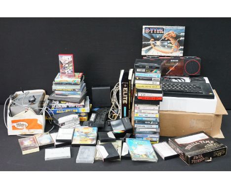Retro Gaming - Boxed Sinclair ZX Spectrum + games console contained within original polystyrene packaging, with power supply,