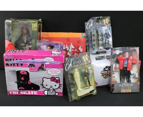 Quantity of various toys to include 2 x McFarlane Toys The X Files Series 1 Agent Dana Scully Fight The Future figures, boxed