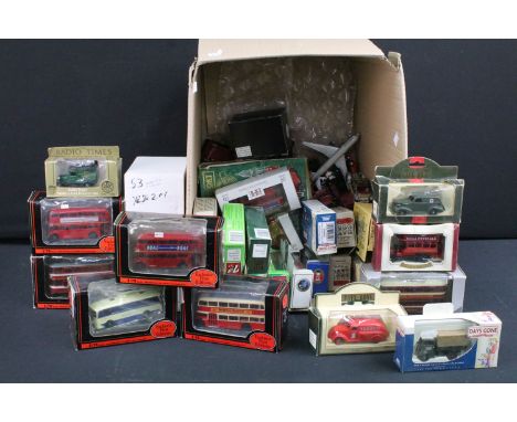 31 Boxed diecast models featuring 9 x Gilbow Exclusive First Editions (14001 Lodekka Bus, 13402 Leeds Transport, 15605 London