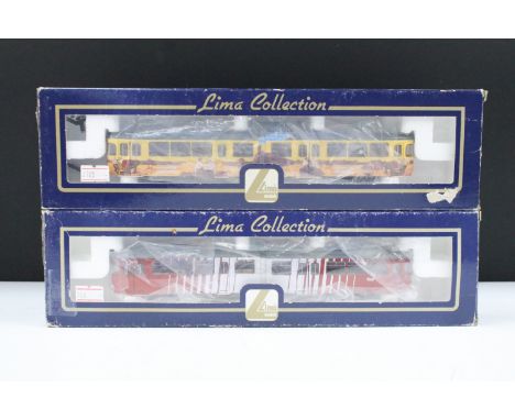 Two boxed Lima Collection HO gauge locomotives to include 208557 Javaanse Jongens Cigarettentabak and French Tramcar TCC, box