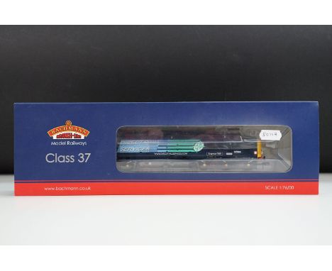 Boxed Bachmann OO gauge 32-392 Class 37/5 37688 Kingmoor TMD Direct Rail Services Compass locomotive 