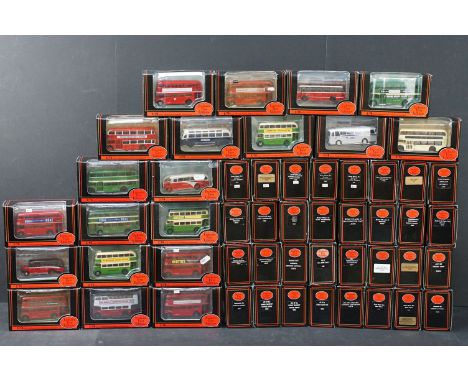 52 Boxed EFE Exclusive First Editions diecast public transport model, diecast ex, boxes vg (two boxes)