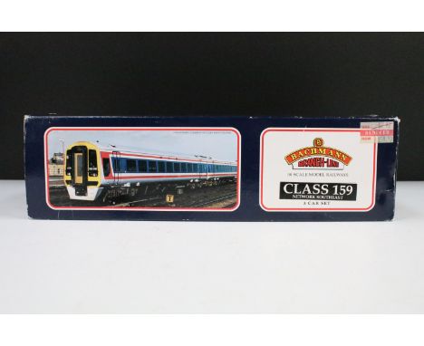 Boxed Bachmann OO gauge 31510 159 3 Car DMU Network Southeast Class 159 3 Car Set, complete