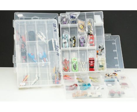 47 Mid 20th C onwards diecast models to include Mattel Hot Wheels, Corgi Juniors, Matchbox, Mattel Revers, Husky etc featurin