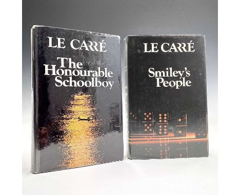 THE HONOURABLE SCHOOLBOY By John Le Carre (1977) London: Hodder and Stoughton. First edition, VG, Not price clipped, In prote