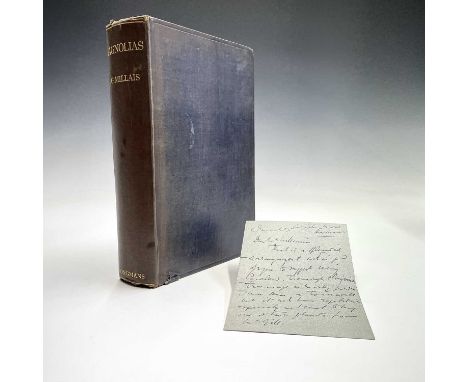J. G. MILLAIS. 'Magnolias,' first edition, original cloth, Longman Green &amp; Co Ltd, London 1927; With a letter written and