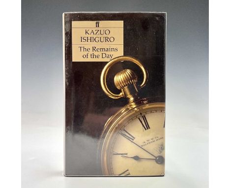 THE REMAINS OF THE DAY By Kazuo Ishiguro (1989) London Faber and Faber, First edition second issue, Price clipped. 