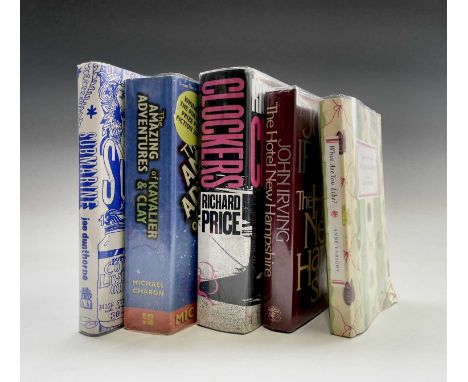 MICHAEL CHABON. 'The Amazing Adventures of Kavalier &amp; Clay.' Scarce UK first edition, limpback, foxing to edge of text bl