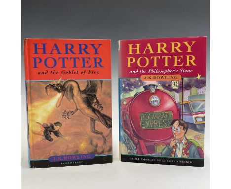 J. K. ROWLING. 'Harry Potter and the Philosopher's Stone,' 28th impression, unclipped dj, ISBN 0747532699, Bloomsbury, 1997; 