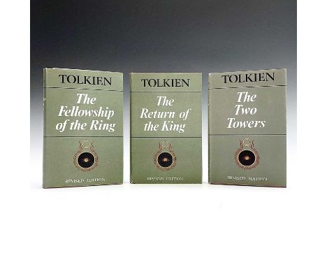 THE LORD OF THE RINGS By JRR Tolkein (1971) London : George Allen & Unwin. Three volumes. Revised second edition. Sixth impre