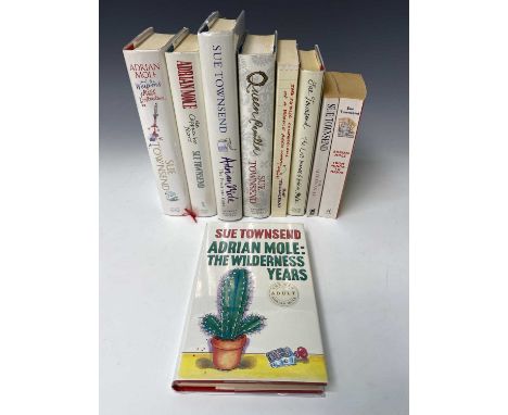 SUE TOWNSEND. 'Adrian Mole: The Wilderness Years.' First edition, original cloth, unclipped dj, Methuan, London, 1993, fine; 