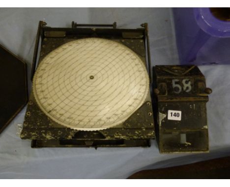 MILITARY FIELD PERISCOPE TD31917 AND FIELD COMPASS RANGE FINDER 