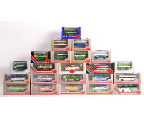 A collection of 20x assorted EFE Exclusive First Editions 1/76 scale / 00 Gauge diecast model buses to include; 23314, 14006D