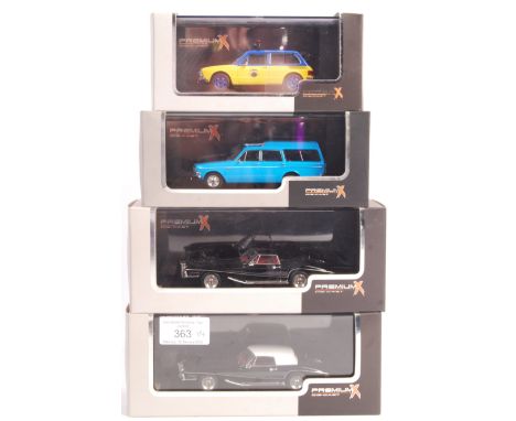 A collection of x4 Premium X Die-Cast made 1/43 scale precision diecast boxed models. Superbly detailed. Comprises: PRD120 St