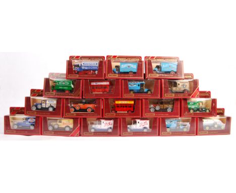 A collection of 18x assorted Matchbox Models Of Yesteryear scale diecast model Y series vehicles to include; Y-12 1912 Model 