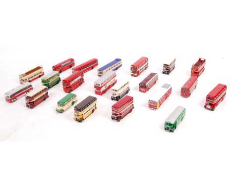 A collection of 20+ assorted EFE Exclusive First Editions 1/76 scale 00 gauge model railway train set scale diecast model bus