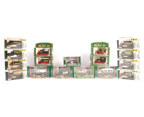 A collection of 17x assorted Corgi and Lledo scale diecast Eddie Stobart model vehicles to include; Corgi 61214, Corgi CC8580