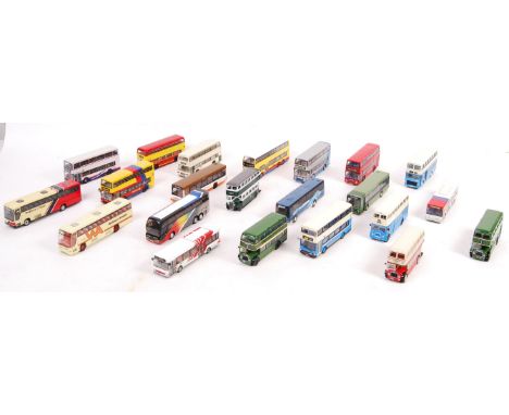 A collection of 20+ assorted Corgi OOC Original Omnibus Company 1/76 scale 00 gauge model railway train set scale diecast mod