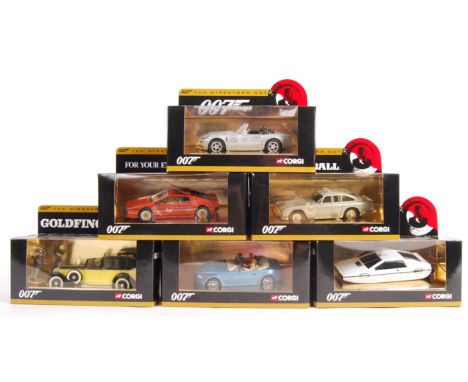 A collection of 6x Corgi scale diecast model 007 The Directors Cut vehicles to include; CC04904, CC04704, CC05004, CC04512, C