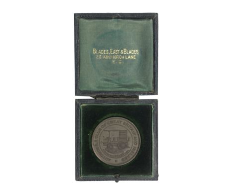 An Automobile Club of Great Britain and Ireland medal awarded to M. Wild (Mechanic) Gordon Bennett Cup 1904,36mm diameter, in