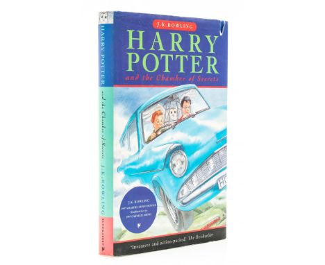 Rowling (J.K.) - Harry Potter and the Chamber of Secrets,  first edition,  small ink ownership inscription, original pictoria