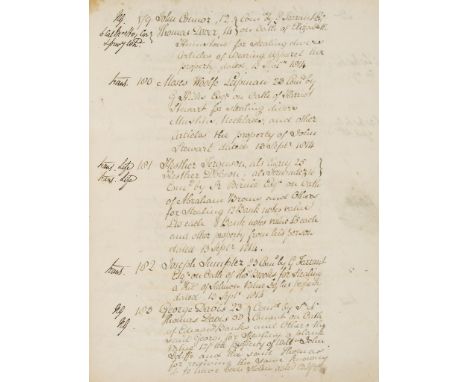 Newgate Prison.- - Newgate Calendar, together 8 nos. in 1 vol  Newgate Calendar,   together 8 nos. in 1 vol., lacks March, Ju