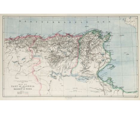 Playfair -  Travels in the Footsteps of Bruce in Algeria and Tunis  ( Lt-Col  . R.L.)   Travels in the Footsteps of Bruce in 