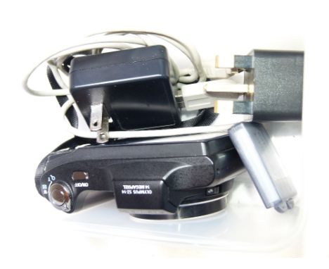 OLYMPUS DIGITAL CAMERA. Olympus 52-14 digital camera with spare battery and charger