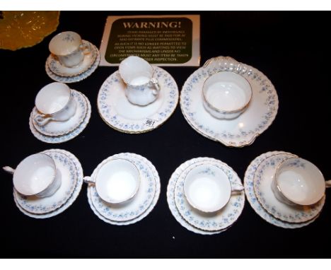 ROYAL ALBERT TEA SERVICE. Royal Albert Memory Lane tea service